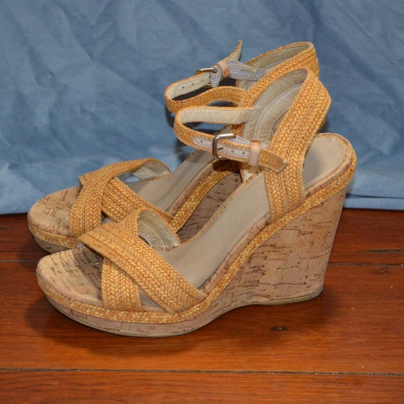 Stuart Weitzman Minx Wedge 8.5 - Picture 2 of 5